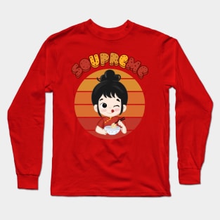 Soupreme smile Long Sleeve T-Shirt